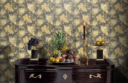 Обои 96099-4 фото в интерьере гостиной превью