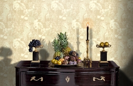 Обои 96243-1 фото в интерьере гостиной превью