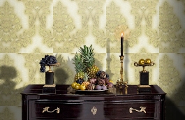 Обои 96265-2 фото в интерьере гостиной превью