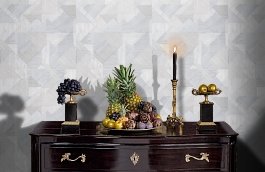 Обои 101605 фото в интерьере гостиной превью