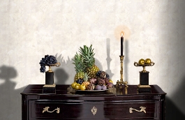 Обои 102302 фото в интерьере гостиной превью