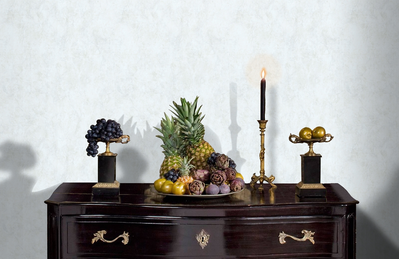 Обои 105404 фото в интерьере гостиной