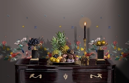 Обои 219191 фото в интерьере гостиной превью