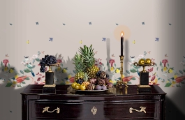 Обои 219192 фото в интерьере гостиной превью