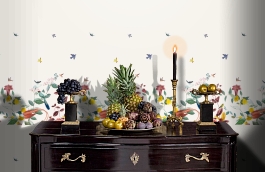 Обои 219193 фото в интерьере гостиной превью