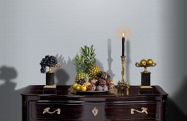 Обои 221020 фото в интерьере гостиной превью