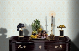 Обои 5025-5 фото в интерьере гостиной превью