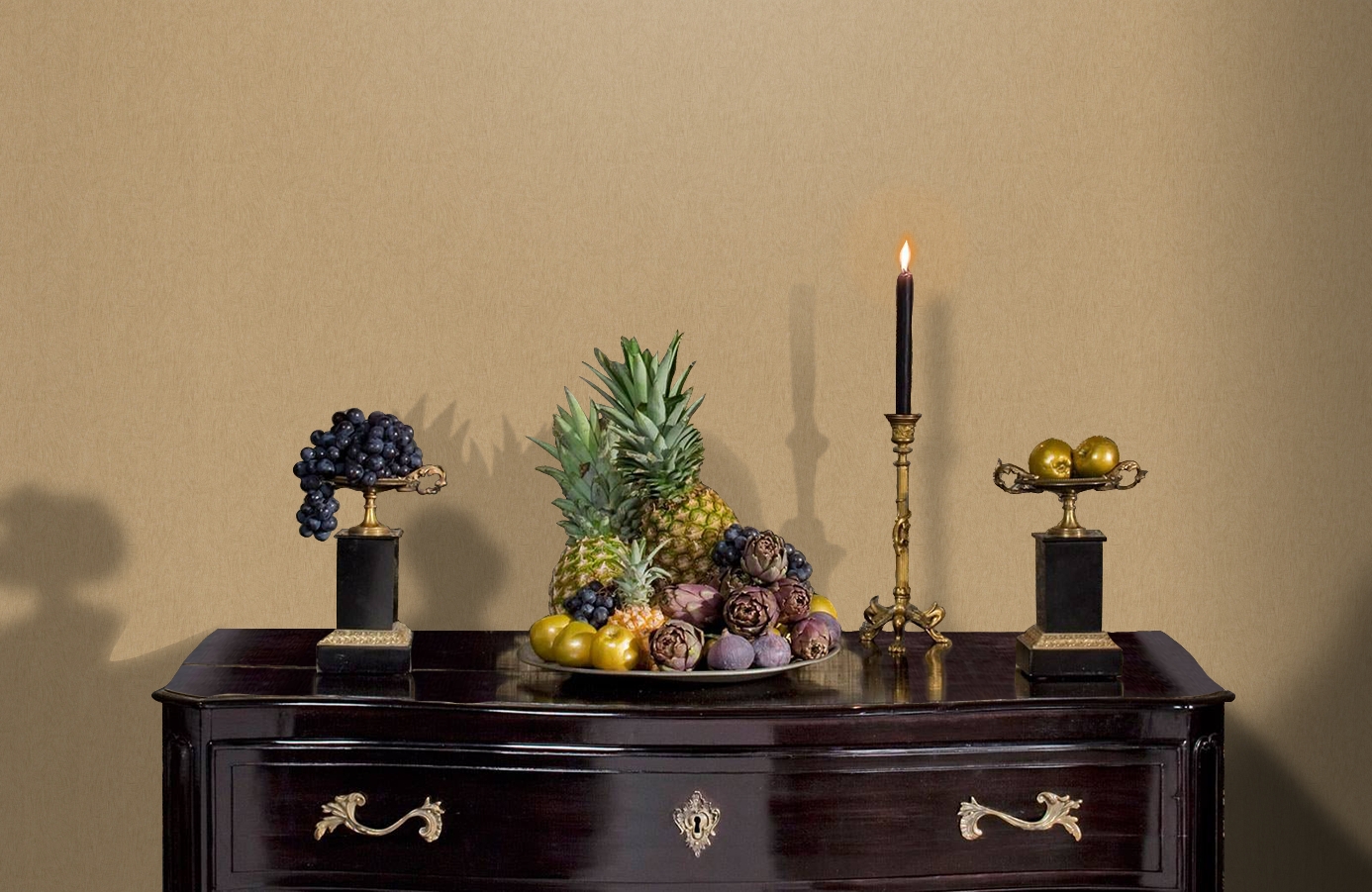 Обои 84111-4 фото в интерьере гостиной