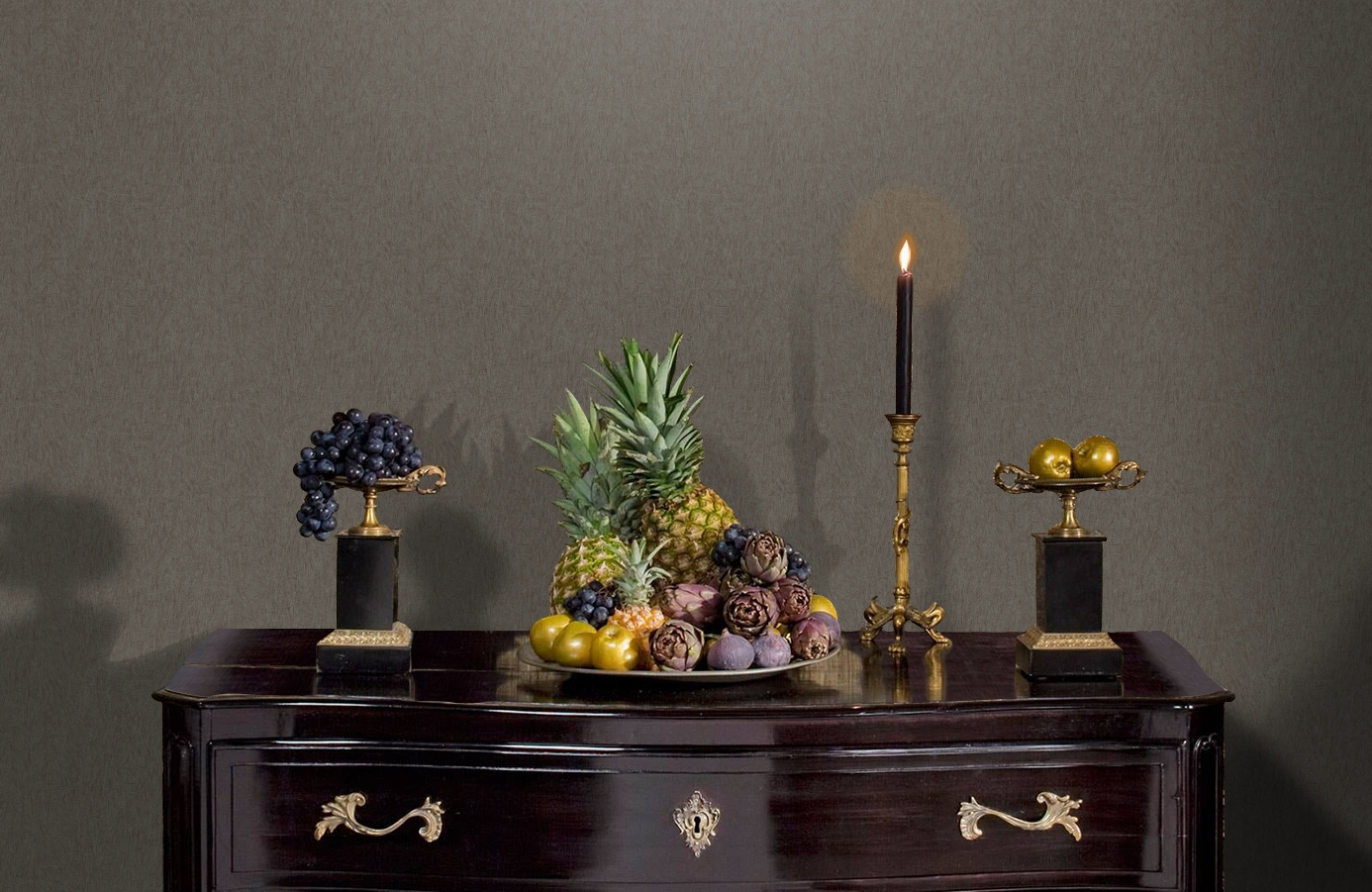 Обои 84111-6 фото в интерьере гостиной