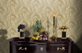 Обои 84112-3 фото в интерьере гостиной превью