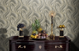 Обои 84112-4 фото в интерьере гостиной превью