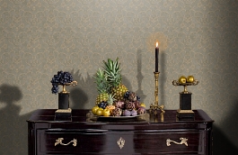 Обои 84143-5 фото в интерьере гостиной превью