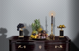 Обои 84192-4 фото в интерьере гостиной превью