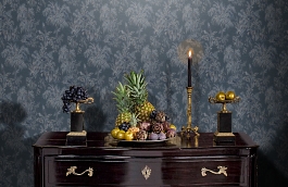 Обои 84194-5 фото в интерьере гостиной превью