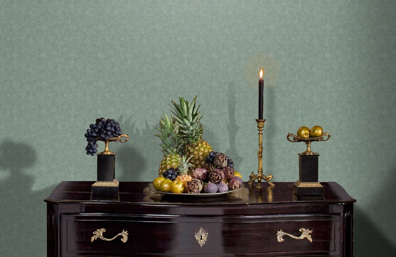 Обои 84217-12 фото в интерьере гостиной