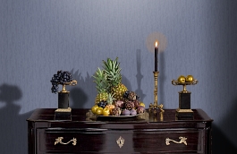 Обои 84225-7 фото в интерьере гостиной превью