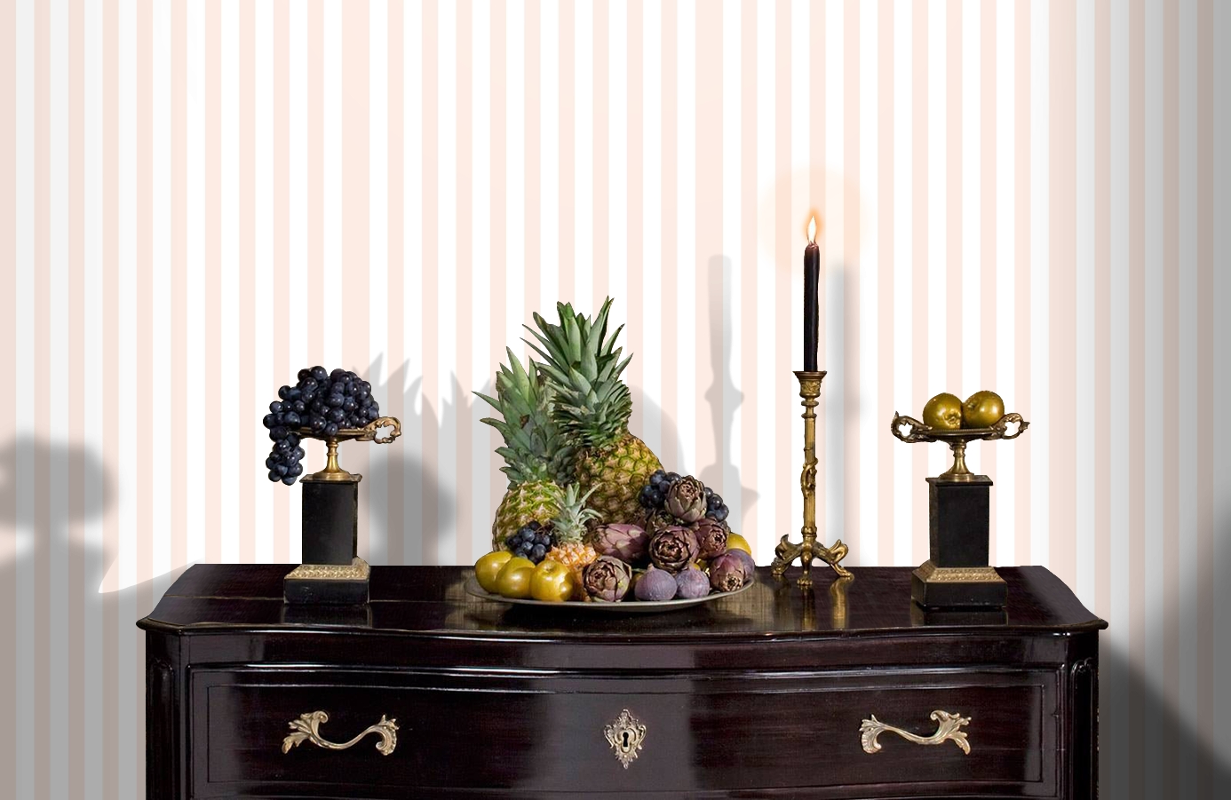 Обои 84245-1 фото в интерьере гостиной