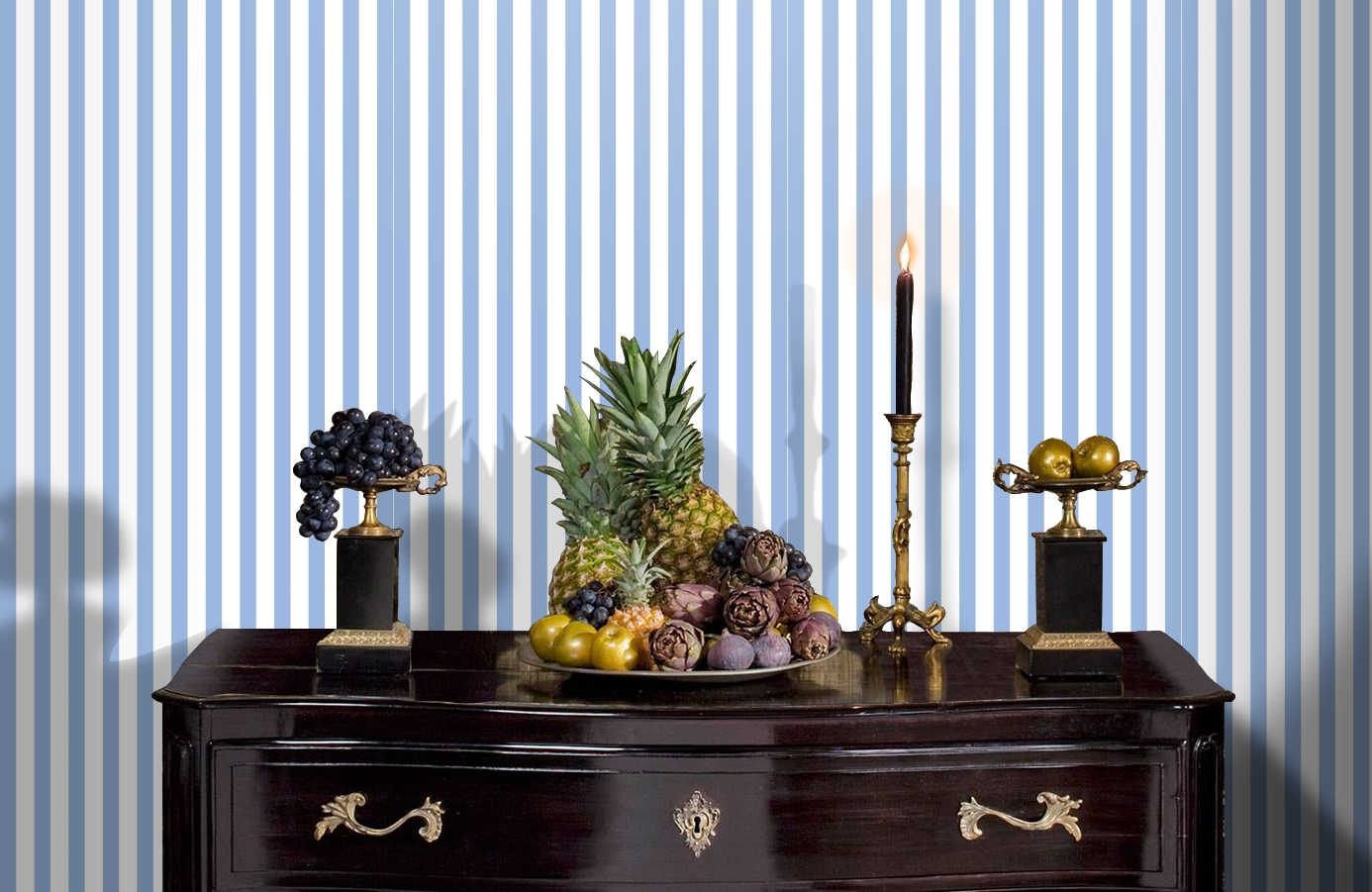 Обои 84245-6 фото в интерьере гостиной