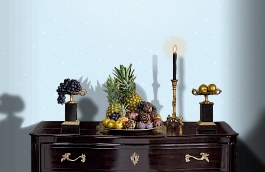 Обои 84246-3 фото в интерьере гостиной превью