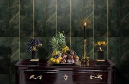 Обои 84265-6 фото в интерьере гостиной превью