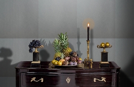 Обои 84268-2 фото в интерьере гостиной превью