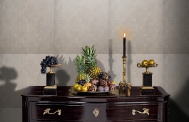 Обои 84275-1 фото в интерьере гостиной превью