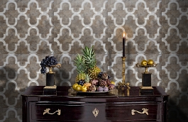 Обои 84275-7 фото в интерьере гостиной превью