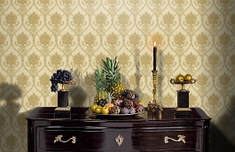 Обои 89123 фото в интерьере гостиной превью