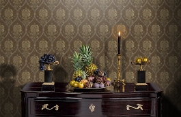 Обои 89125 фото в интерьере гостиной превью