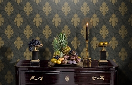 Обои 89863 фото в интерьере гостиной превью