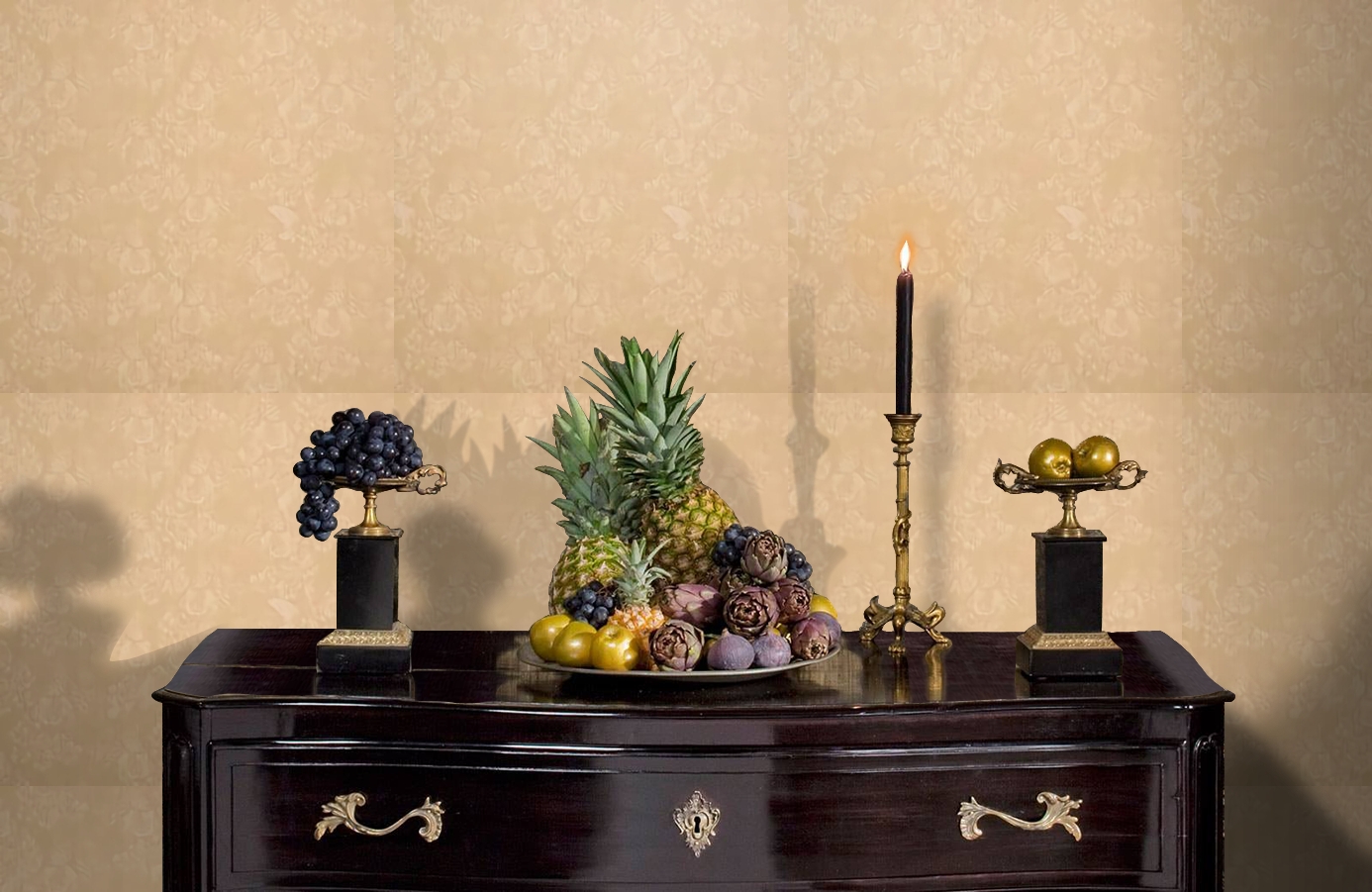 Обои 8018 фото в интерьере гостиной Обои 8018 фото в интерьере гостиной