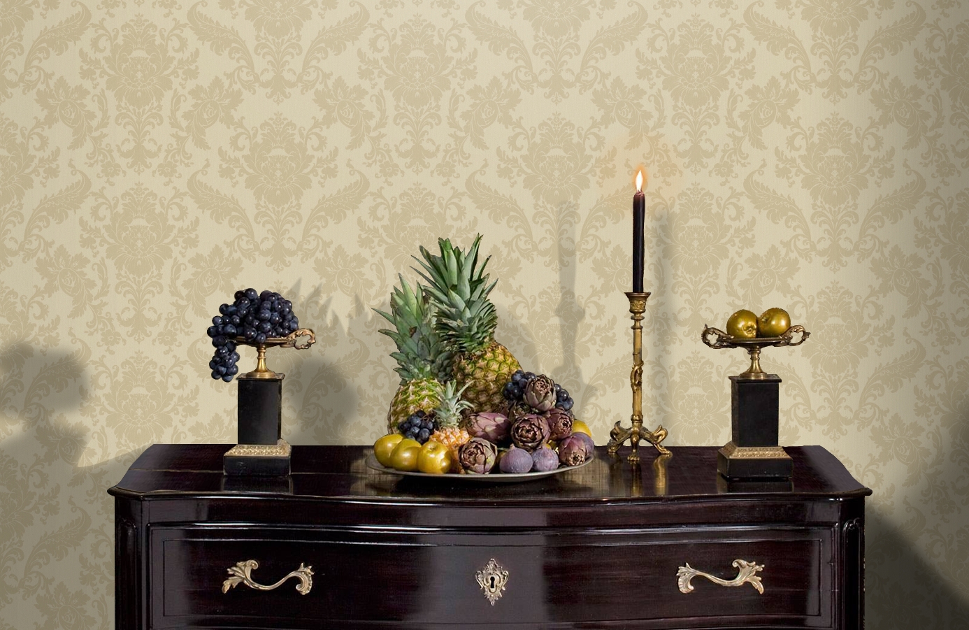 Обои AD2004 фото в интерьере гостиной