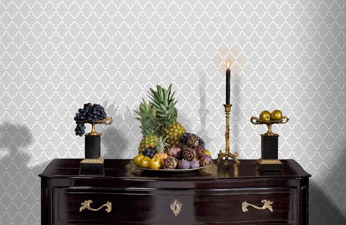 Обои AD2501 фото в интерьере гостиной