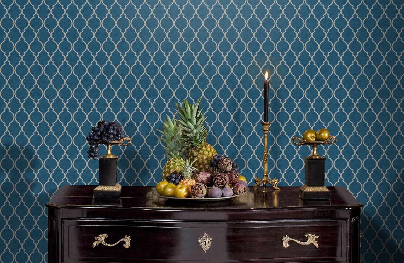 Обои AD2503 фото в интерьере гостиной