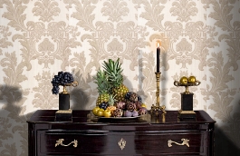 Обои 1001-8 фото в интерьере гостиной превью