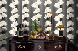 Обои 3D1211 фото в интерьере гостиной превью