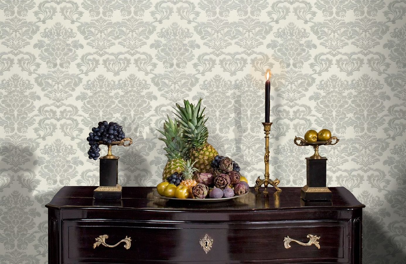 Обои 72842 фото в интерьере гостиной