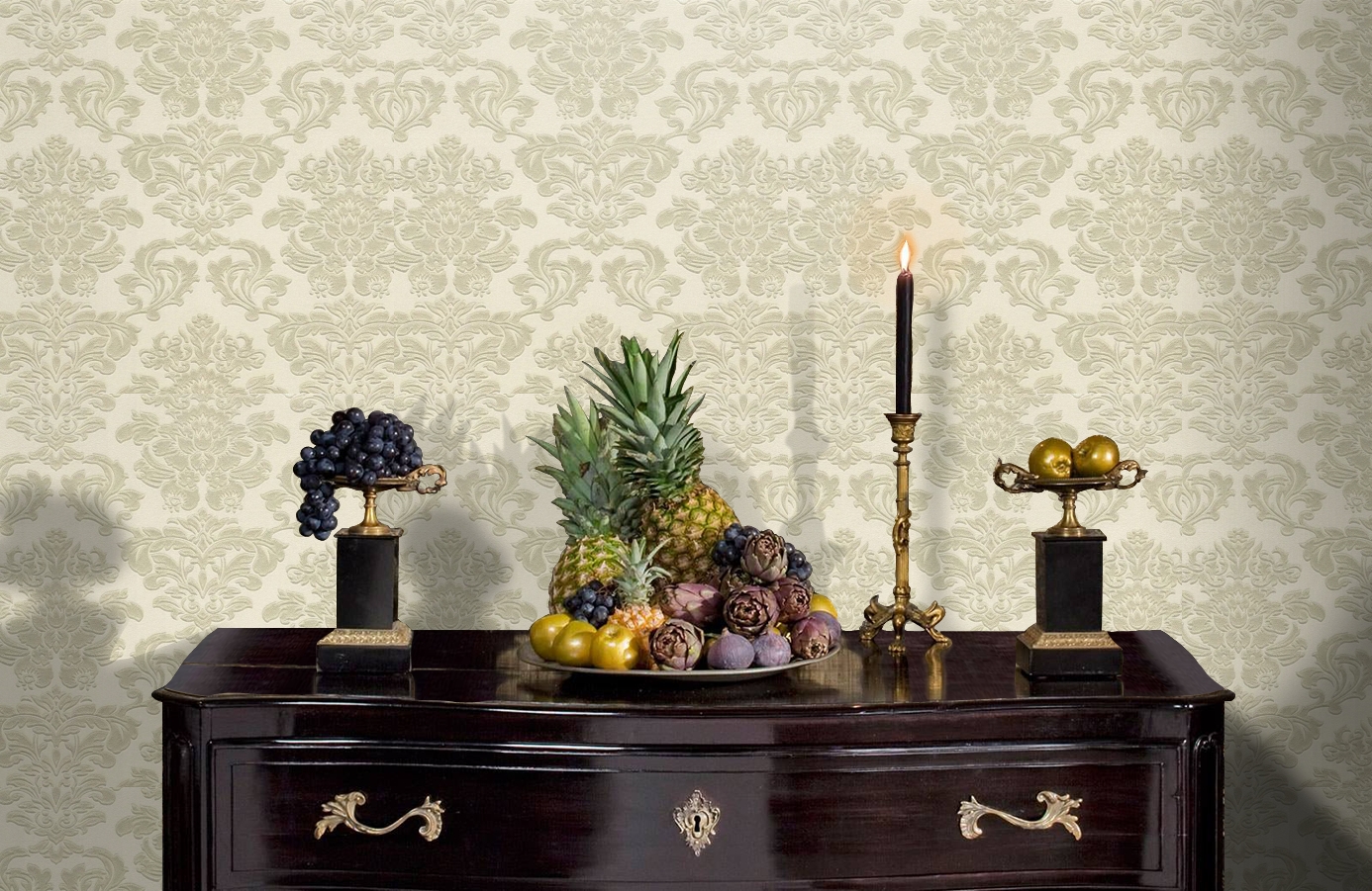 Обои 72848 фото в интерьере гостиной