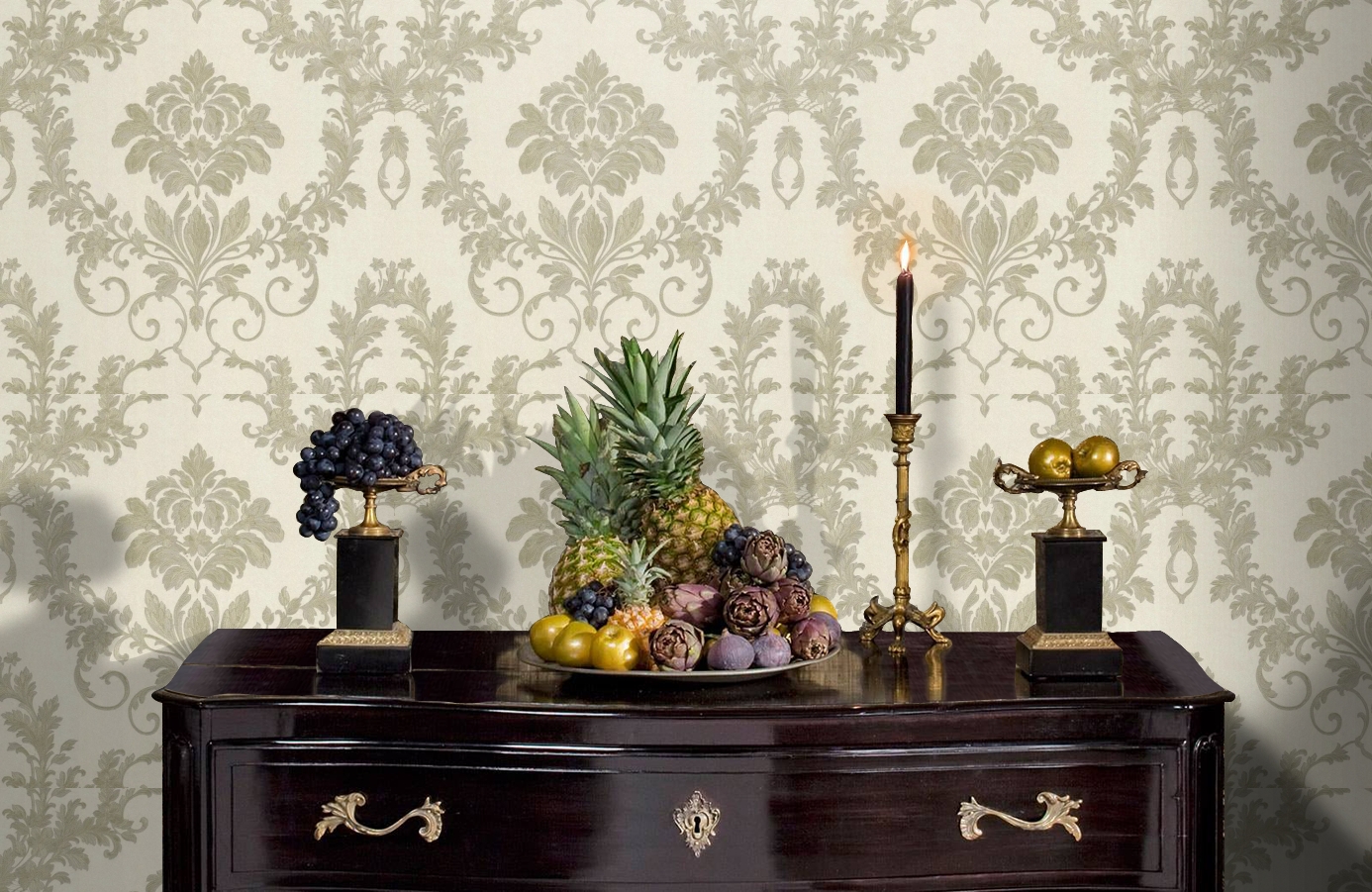 Обои 72877 фото в интерьере гостиной