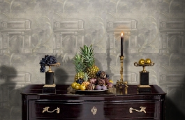 Обои 81107 фото в интерьере гостиной превью