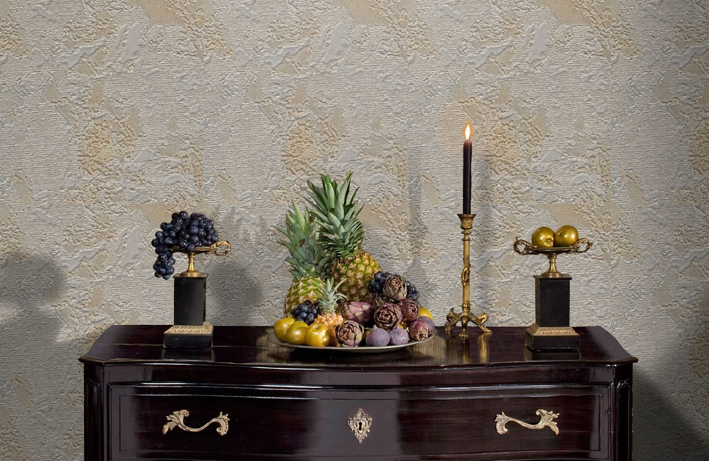 Обои 81553 фото в интерьере гостиной