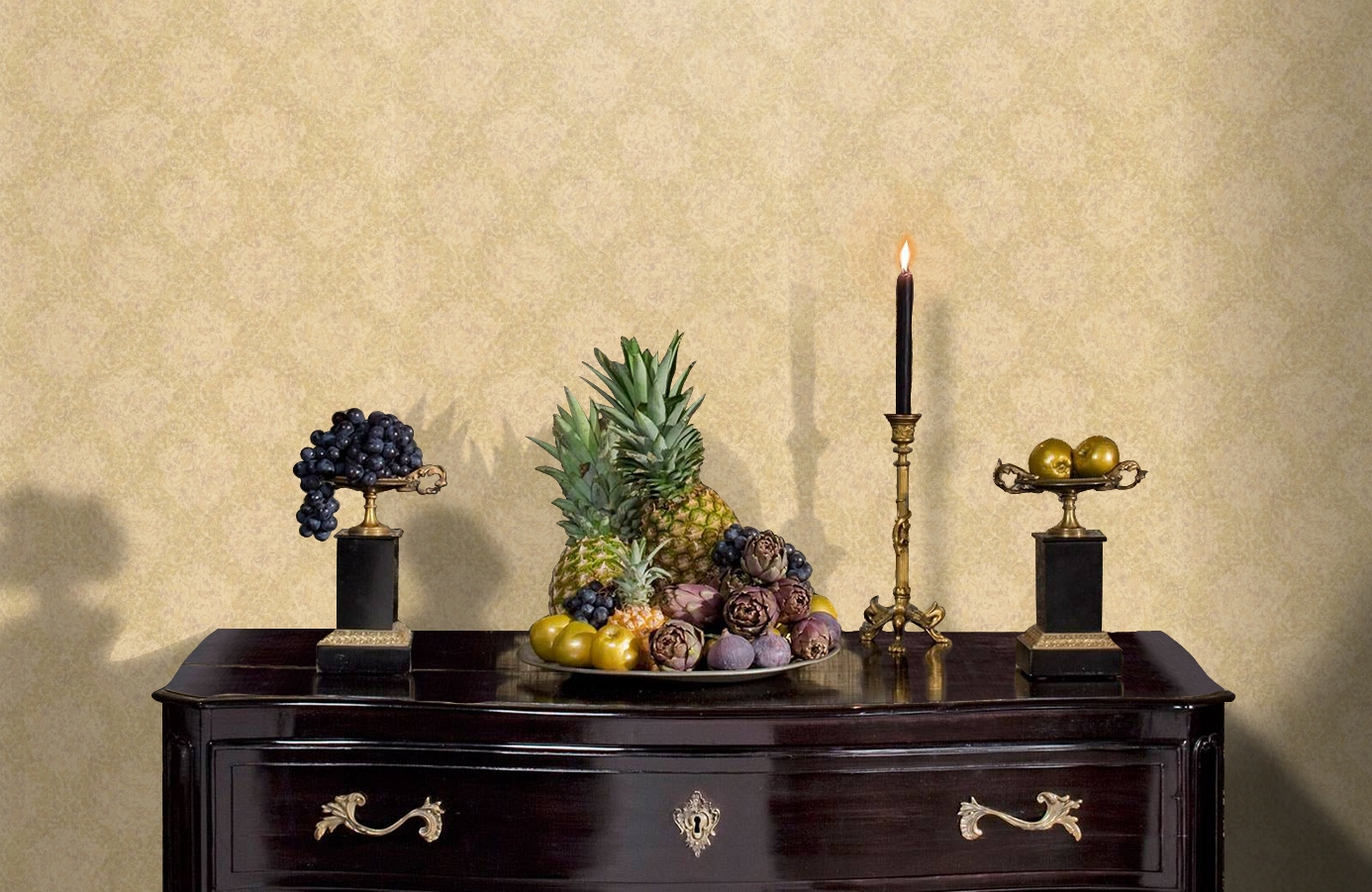 Обои 81588 фото в интерьере гостиной