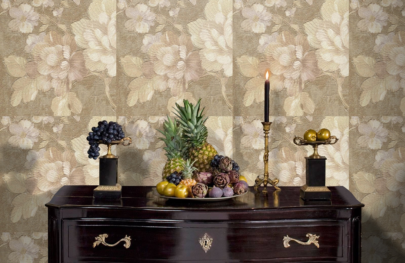 Обои 81660 фото в интерьере гостиной