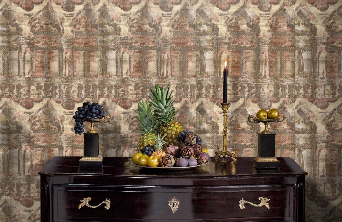 Обои 81731 фото в интерьере гостиной