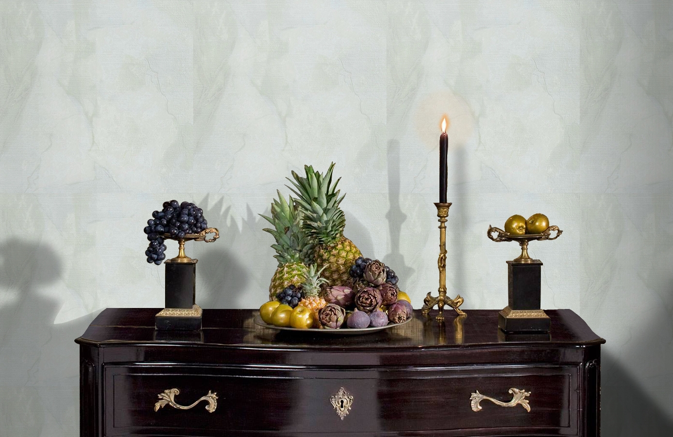 Обои 82226 фото в интерьере гостиной