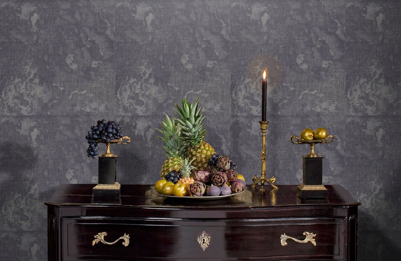 Обои 82267 фото в интерьере гостиной