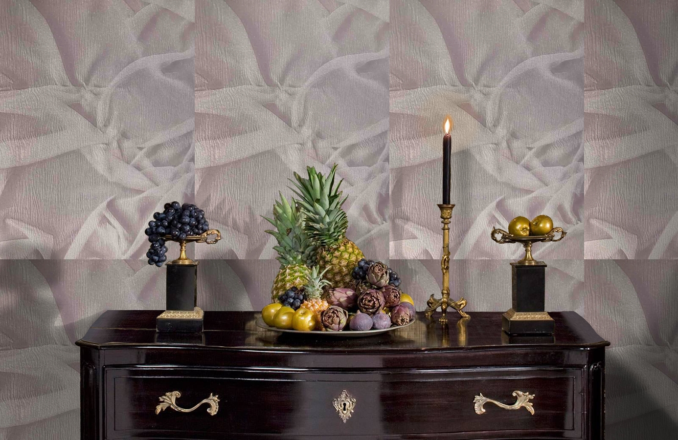 Обои 82420 фото в интерьере гостиной