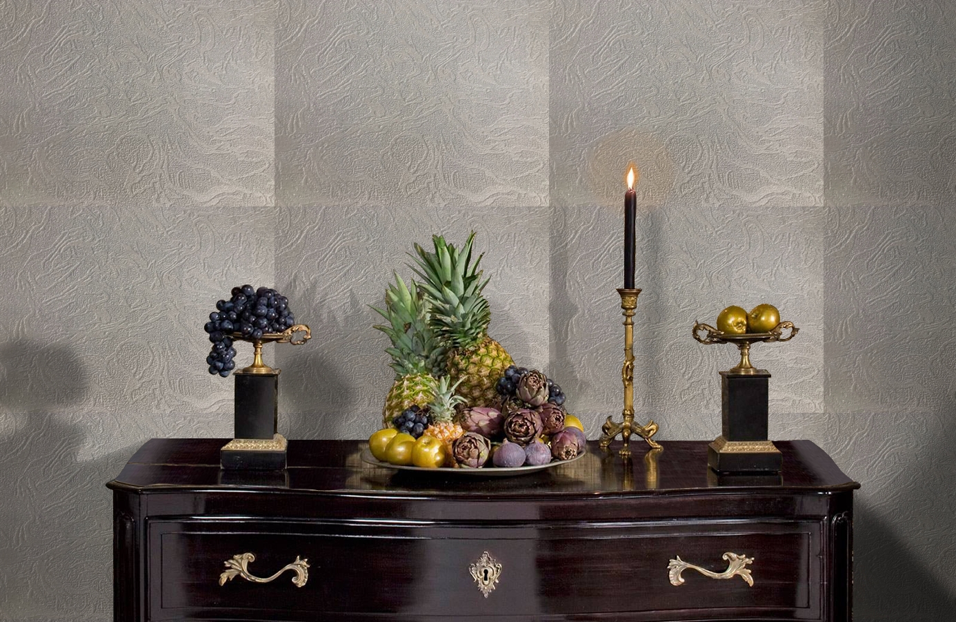 Обои 82446 фото в интерьере гостиной