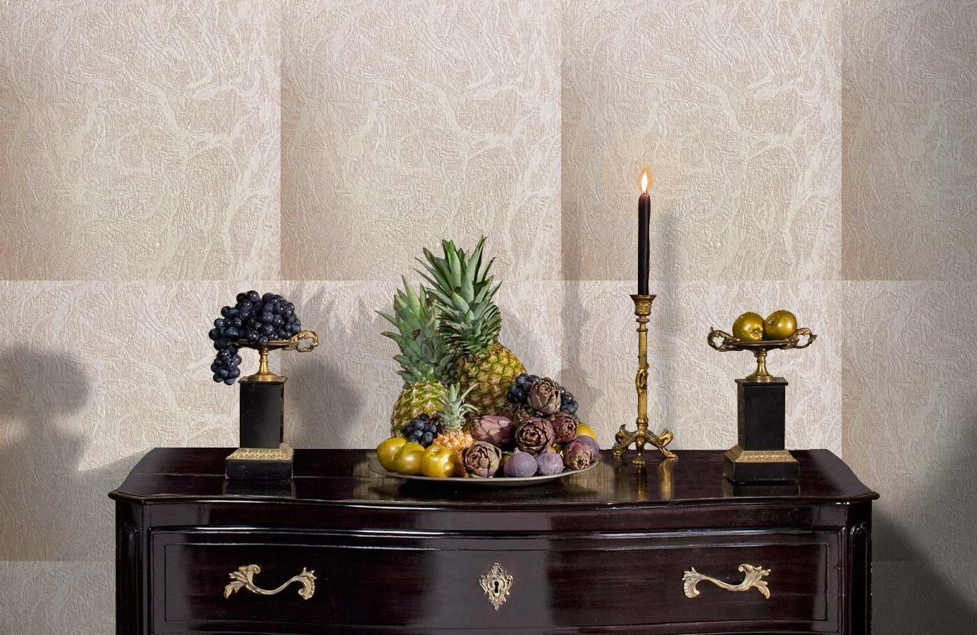 Обои 82449 фото в интерьере гостиной