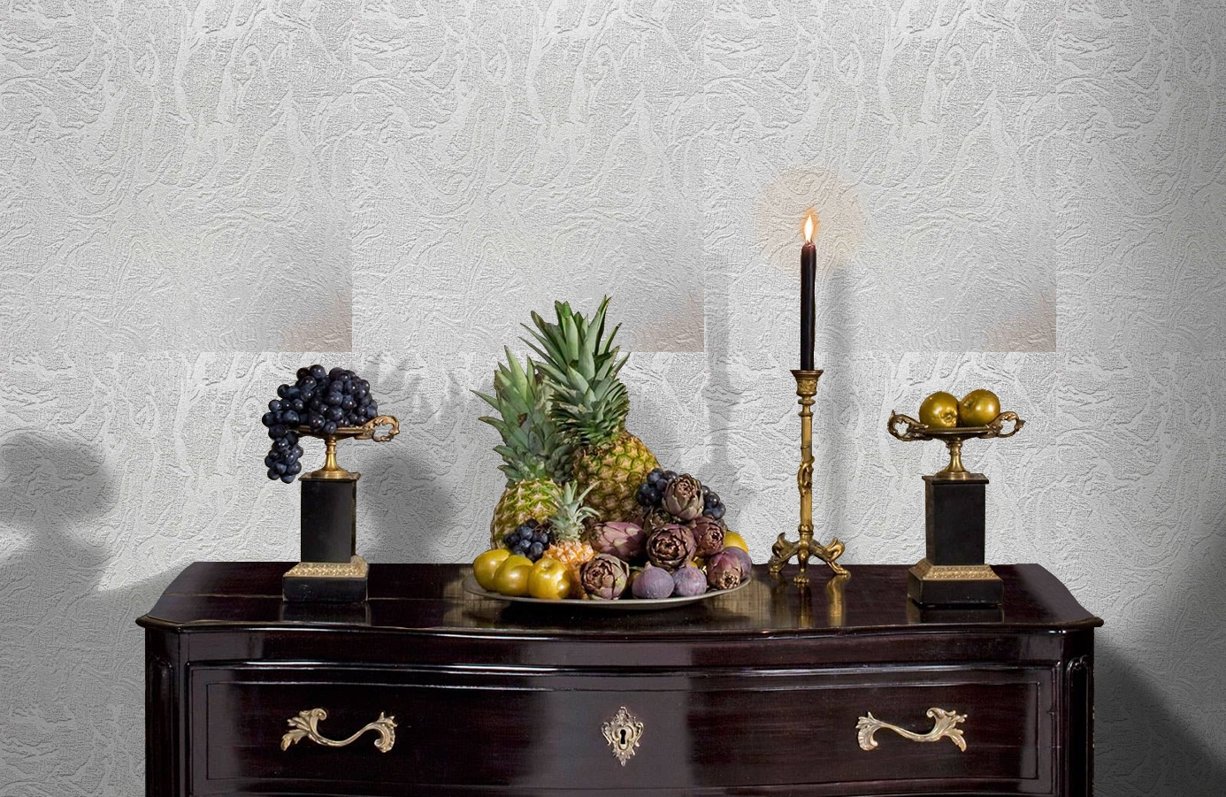 Обои 82452 фото в интерьере гостиной